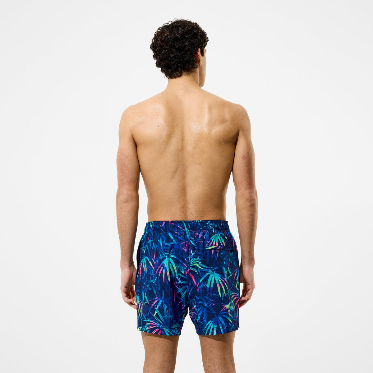 Redondo Edge Printed Swim Shorts Navy | Speedo