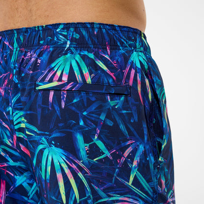 Redondo Edge Printed Swim Shorts Navy | Speedo