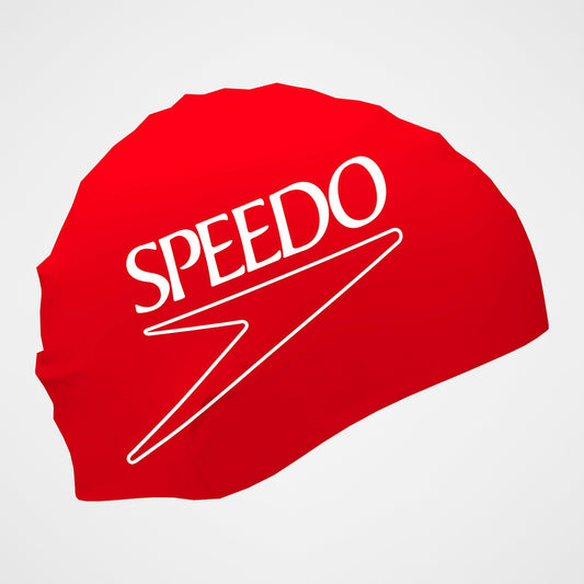 Adult Biofuse Printed Cap Red/White | Speedo