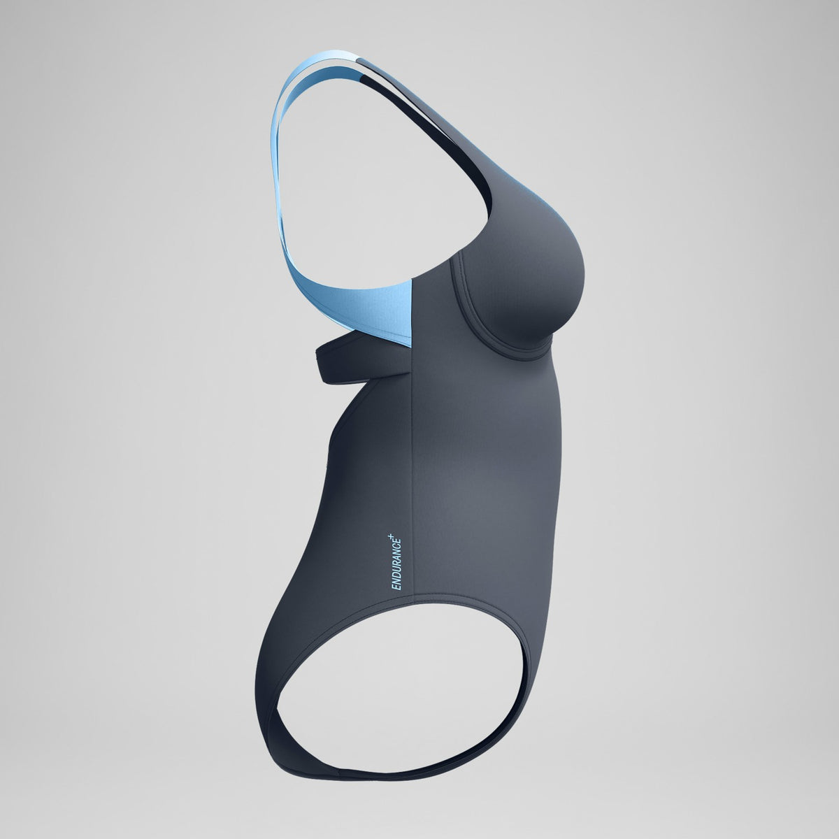 Flex Band with Built in Swim Bra Swimsuit Grey/Blue | Speedo
