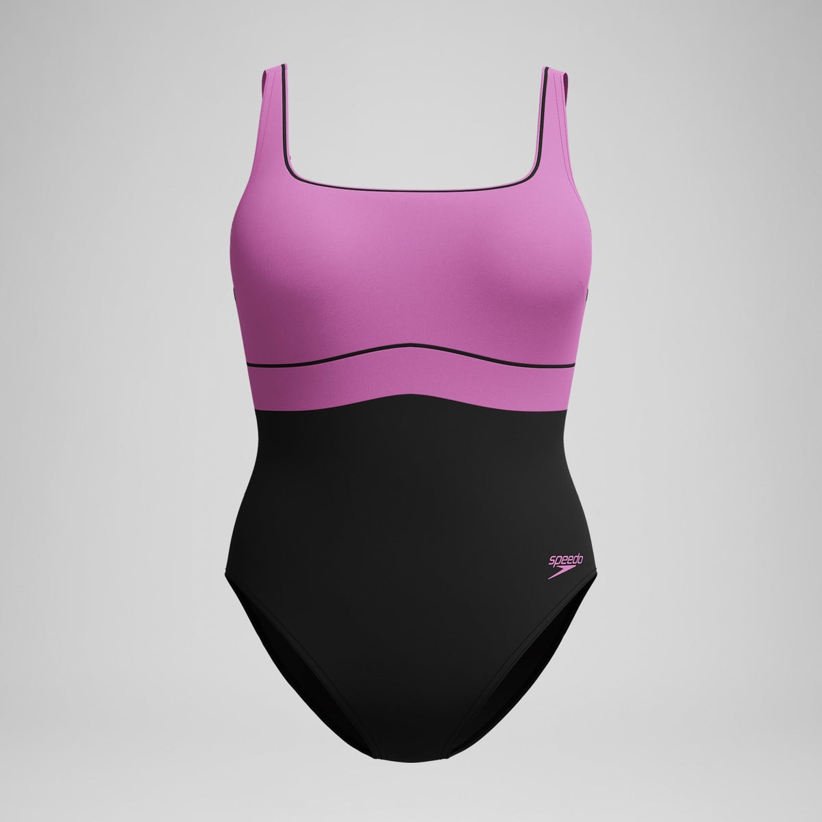 Shaping Contour Eclipse Swimsuit Black/Pink | Speedo