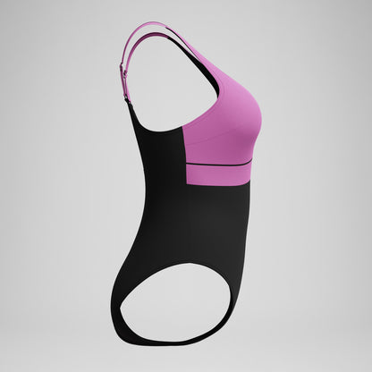 Shaping Contour Eclipse Swimsuit Black/Pink | Speedo