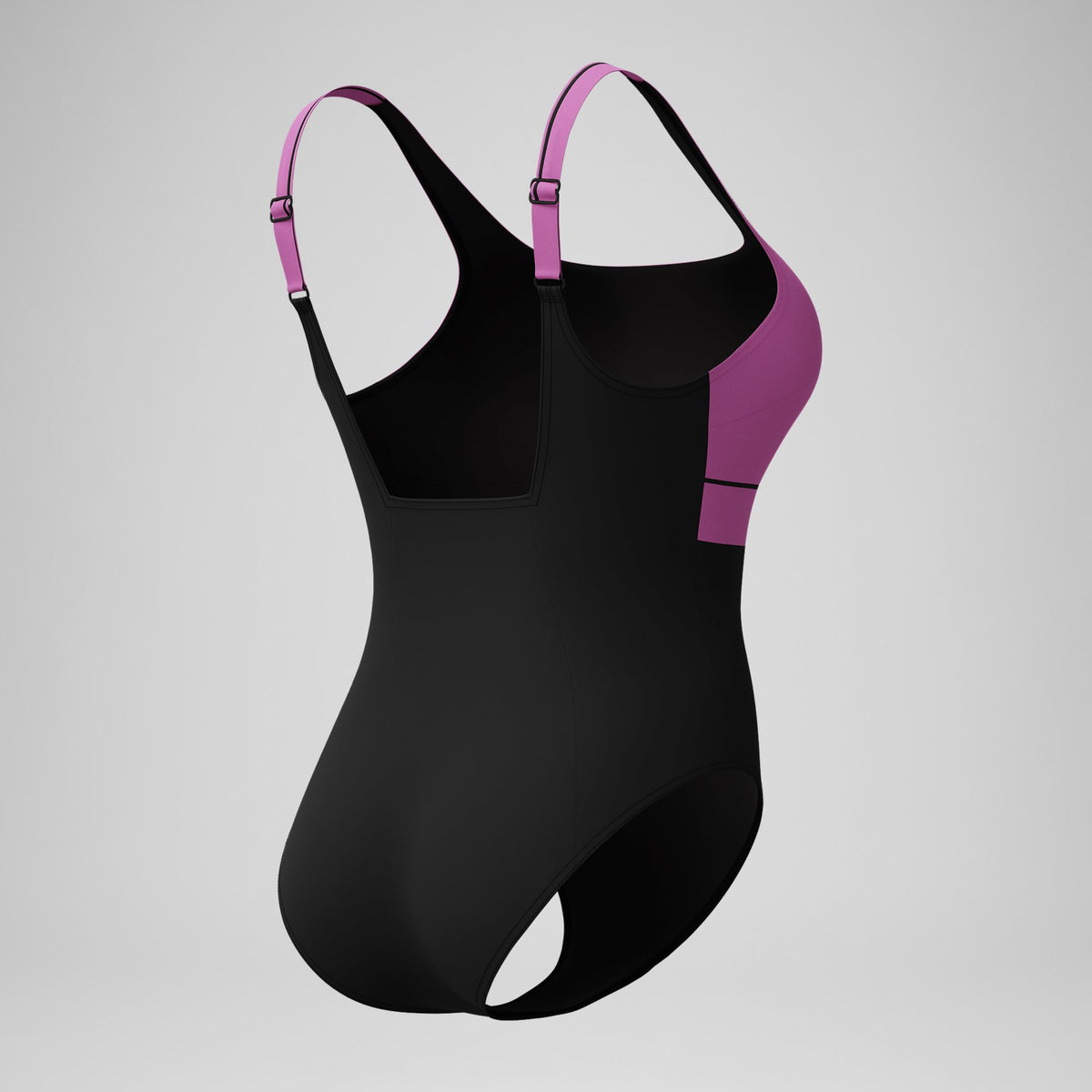 Shaping Contour Eclipse Swimsuit Black/Pink | Speedo