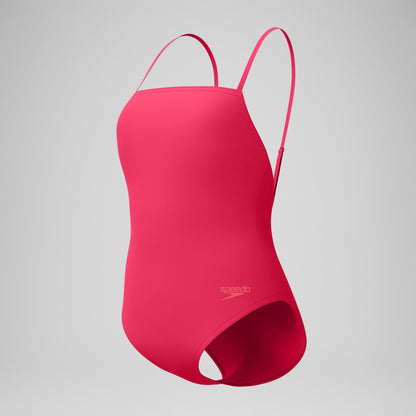 Adjustable Thinstap Swimsuit Pink | Speedo
