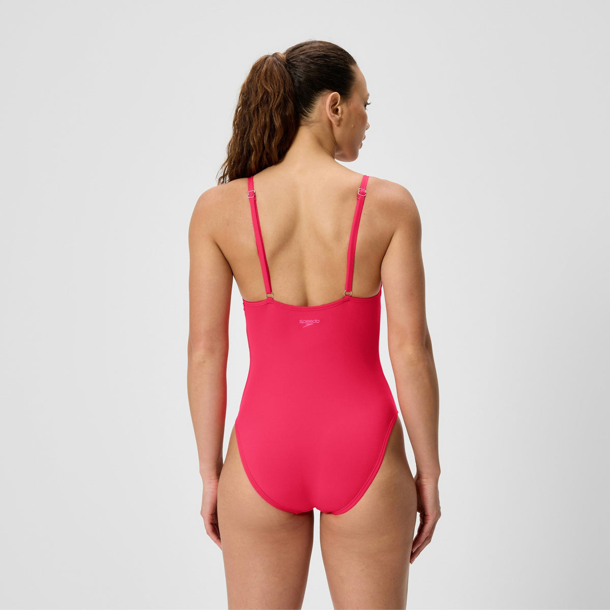 Solid V-Neck Swimsuit Ruby | Speedo