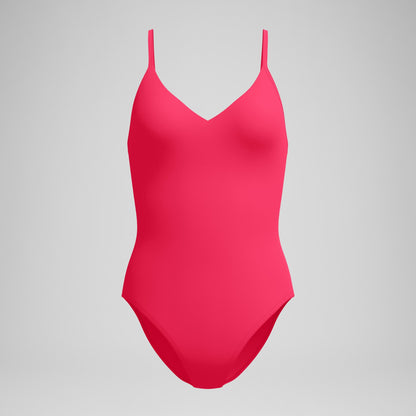 Solid V-Neck Swimsuit Ruby | Speedo