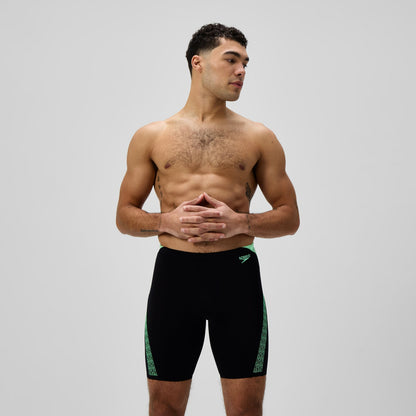 Hyperboom Splice Jammer Black/Green | Speedo
