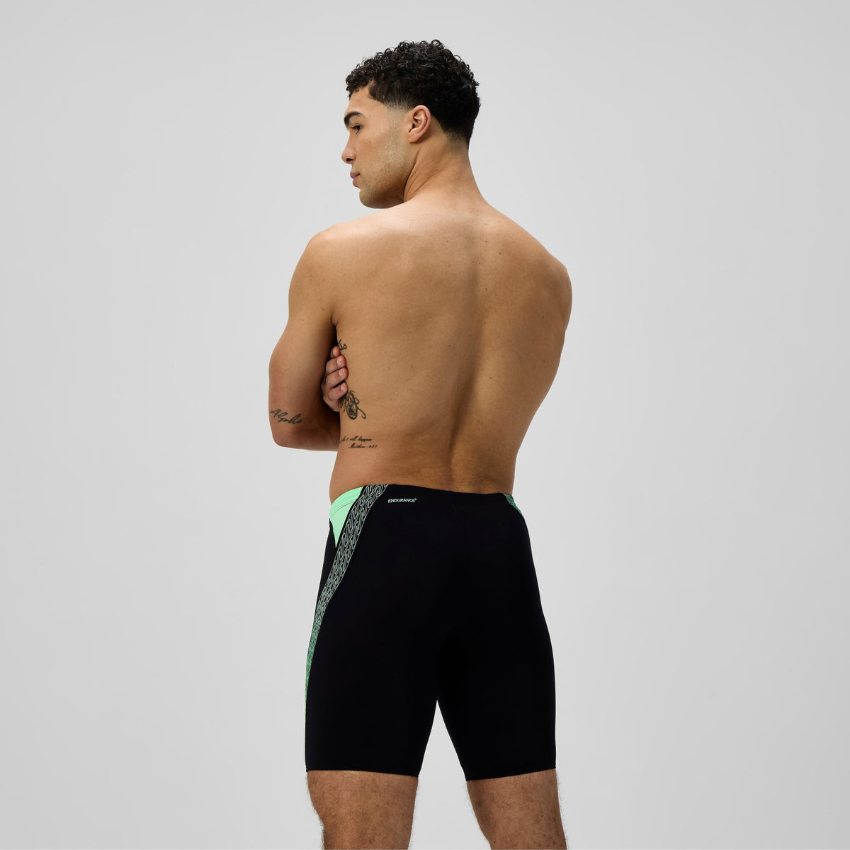 Hyperboom Splice Jammer Black/Green | Speedo