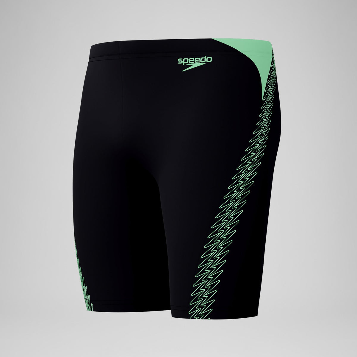 Hyperboom Splice Jammer Black/Green | Speedo