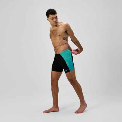 Endurance+ MAX Splice Mid Jammer Black/Turquoise | Speedo