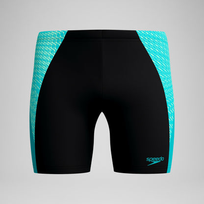 Endurance+ MAX Splice Mid Jammer Black/Turquoise | Speedo