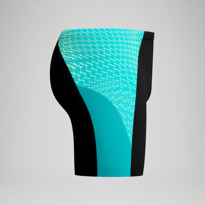 Endurance+ MAX Splice Mid Jammer Black/Turquoise | Speedo