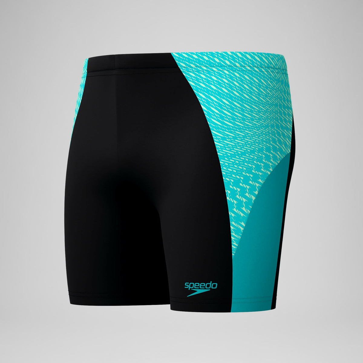 Endurance+ MAX Splice Mid Jammer Black/Turquoise | Speedo