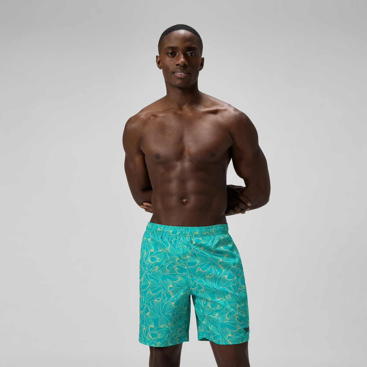 Xpress Lite Allover Swim Shorts Turquoise | Speedo