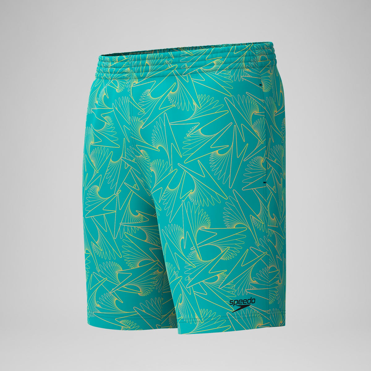 Xpress Lite Allover Swim Shorts Turquoise | Speedo