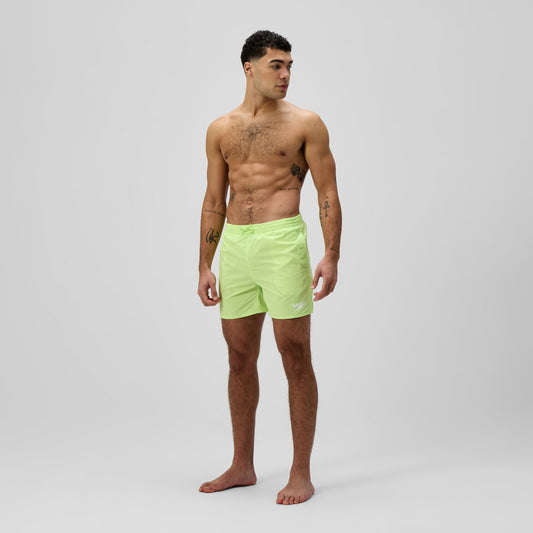 Essential Solid Swim Shorts Green | Speedo