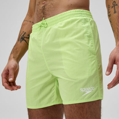 Essential Solid Swim Shorts Green | Speedo