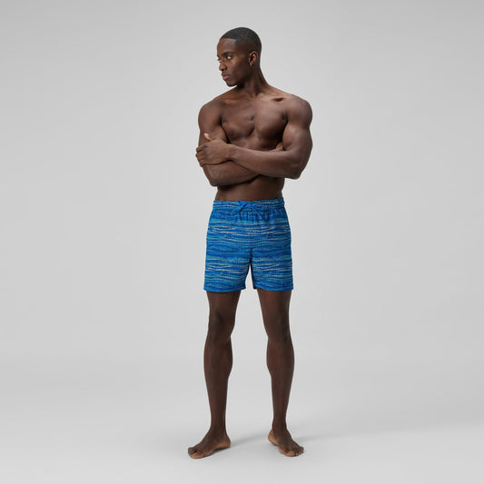 Redondo Edge Printed Swim Shorts Blue | Speedo