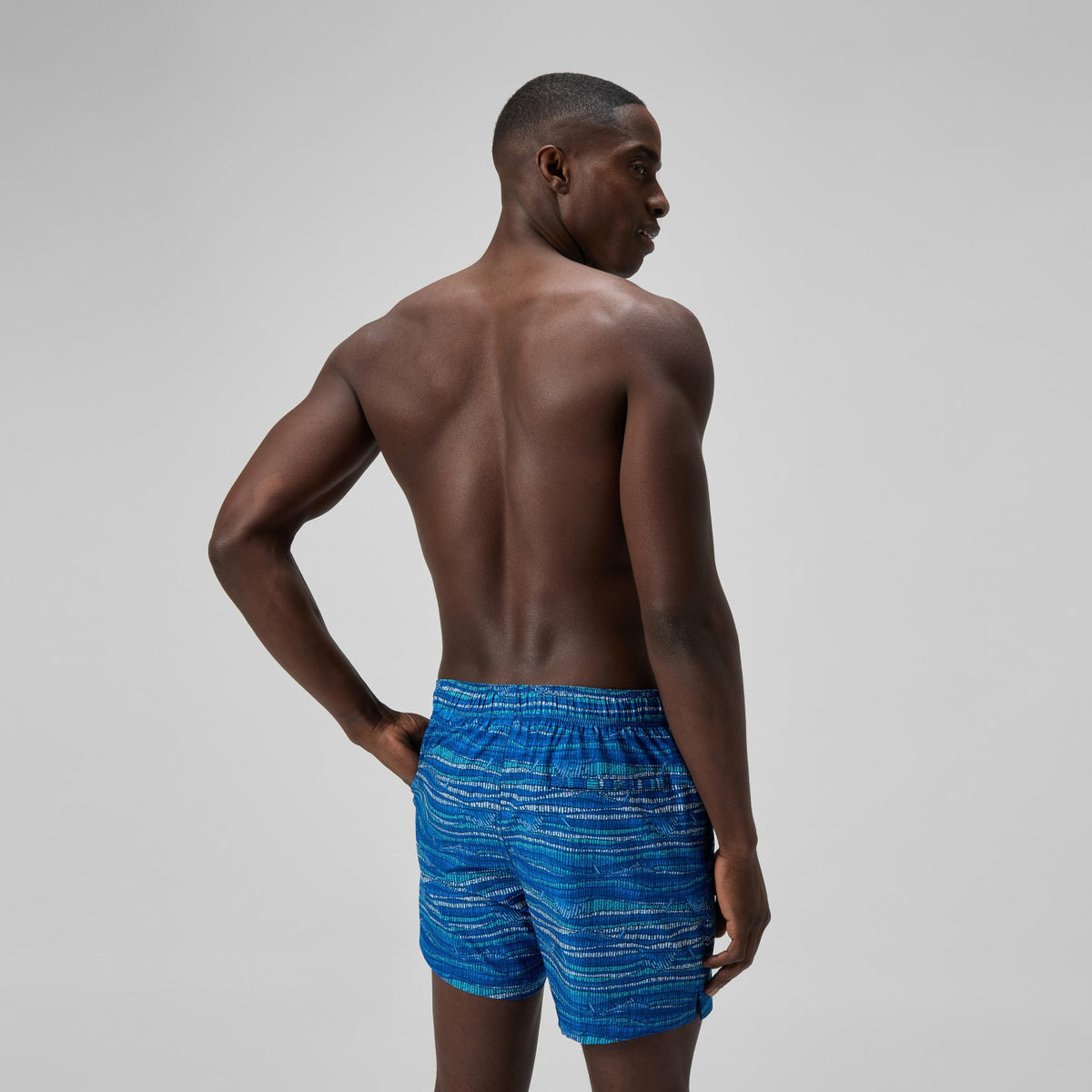 Redondo Edge Printed Swim Shorts Blue | Speedo