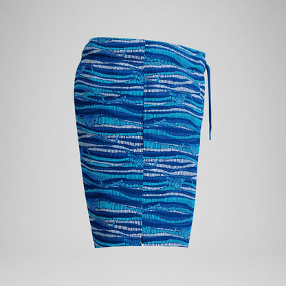 Redondo Edge Printed Swim Shorts Blue | Speedo