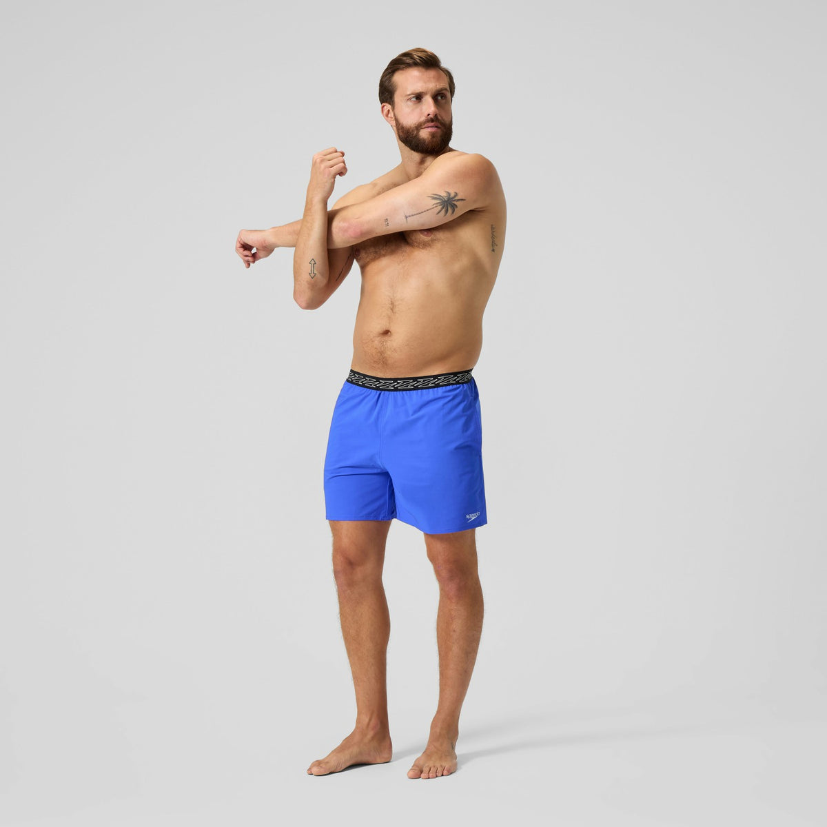 HyperBoom Band Swim Shorts Blue | Speedo