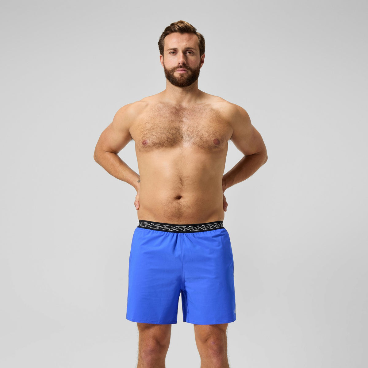 HyperBoom Band Swim Shorts Blue | Speedo