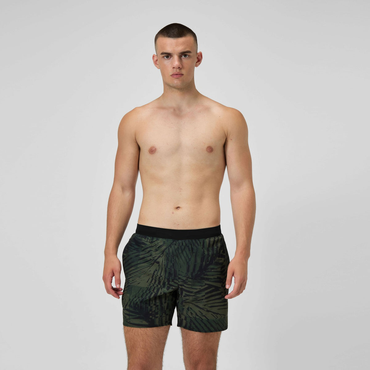 Print Volley Swim Shorts Green | Speedo