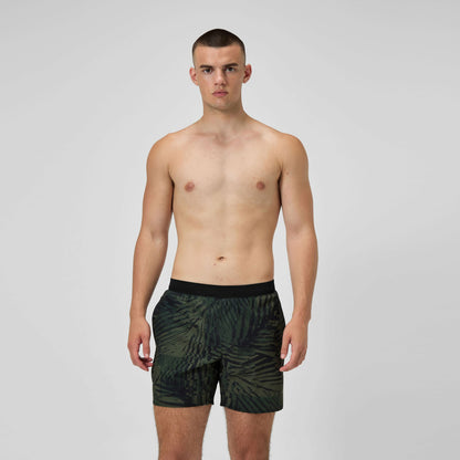 Print Volley Swim Shorts Green | Speedo