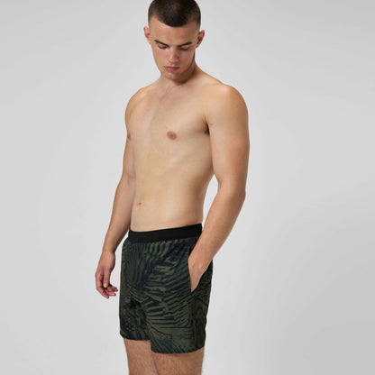 Print Volley Swim Shorts Green | Speedo
