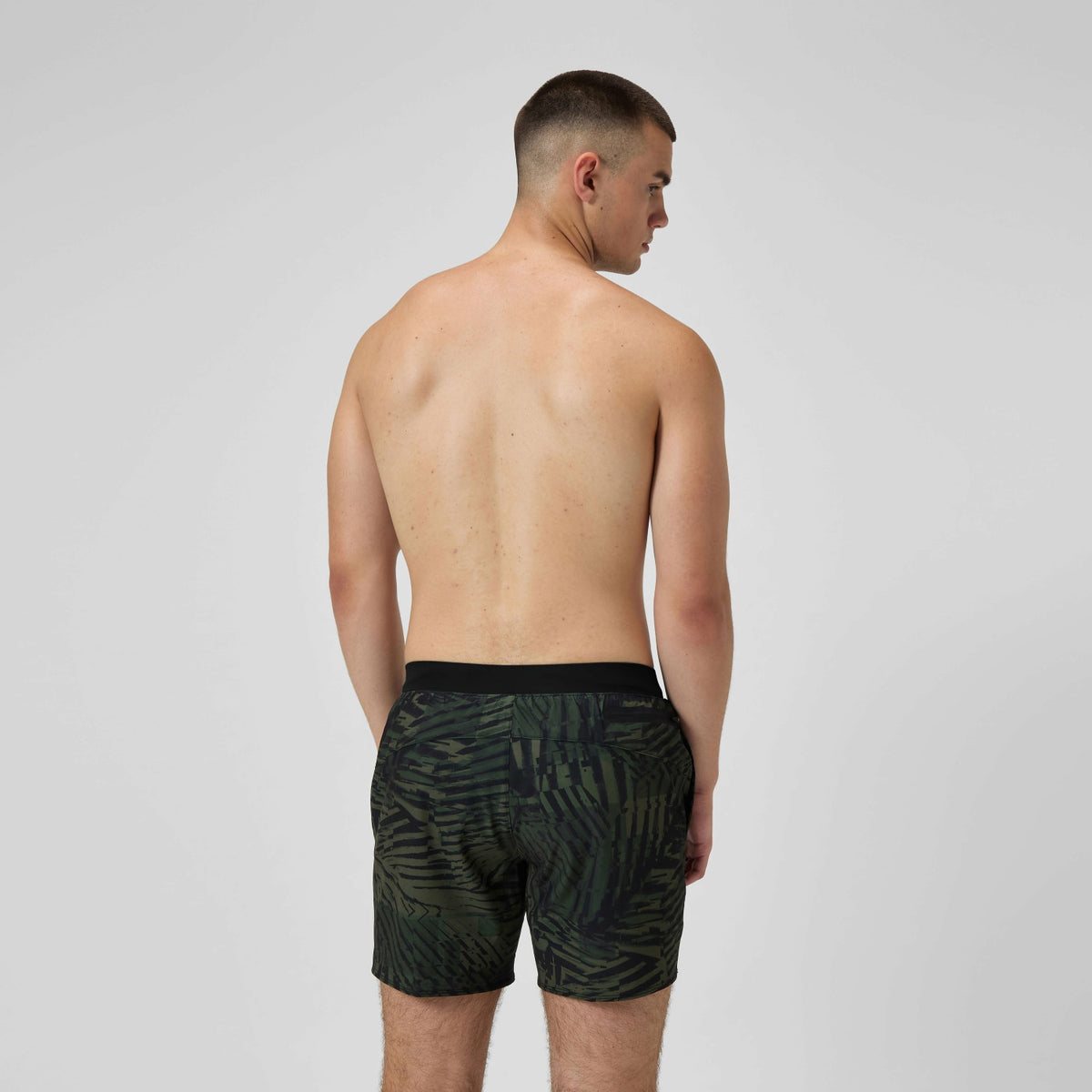 Print Volley Swim Shorts Green | Speedo