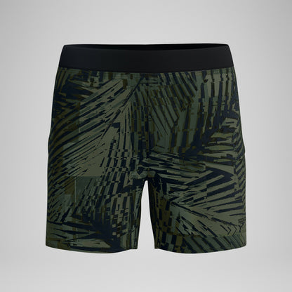 Print Volley Swim Shorts Green | Speedo