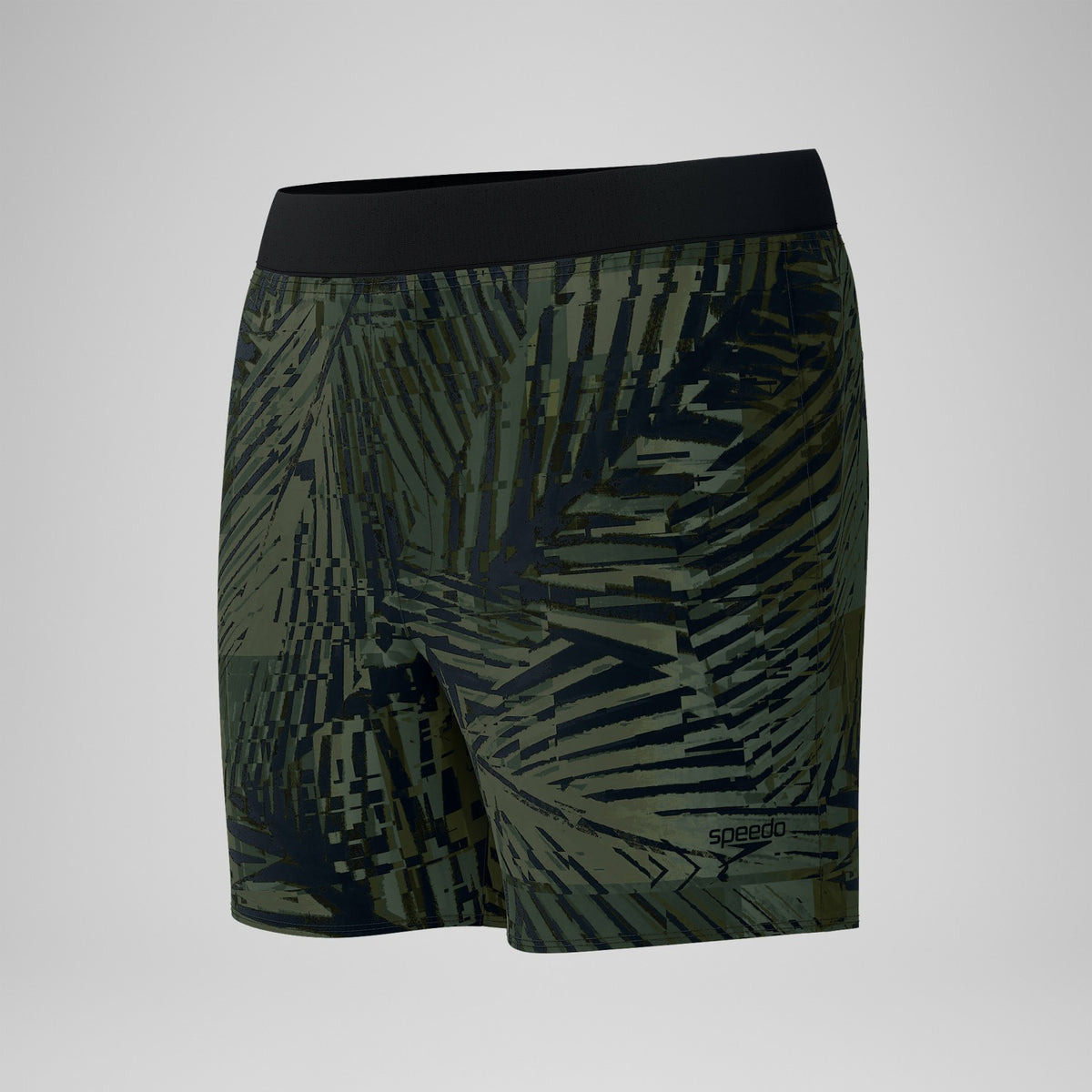 Print Volley Swim Shorts Green | Speedo