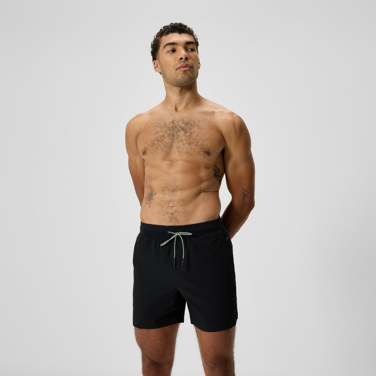 Never Stop Solid Swim Shorts Black | Speedo