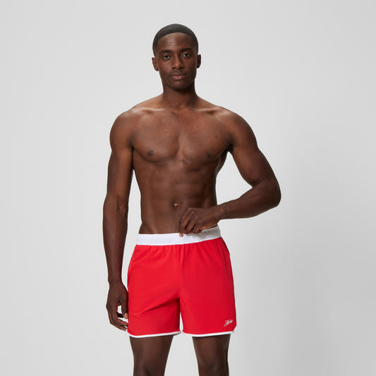 Jetstream Solid Swim Shorts Red | Speedo