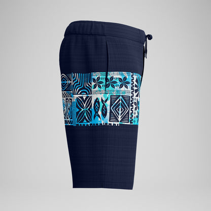 Printed Bondi Swim Shorts Navy/Blue | Speedo