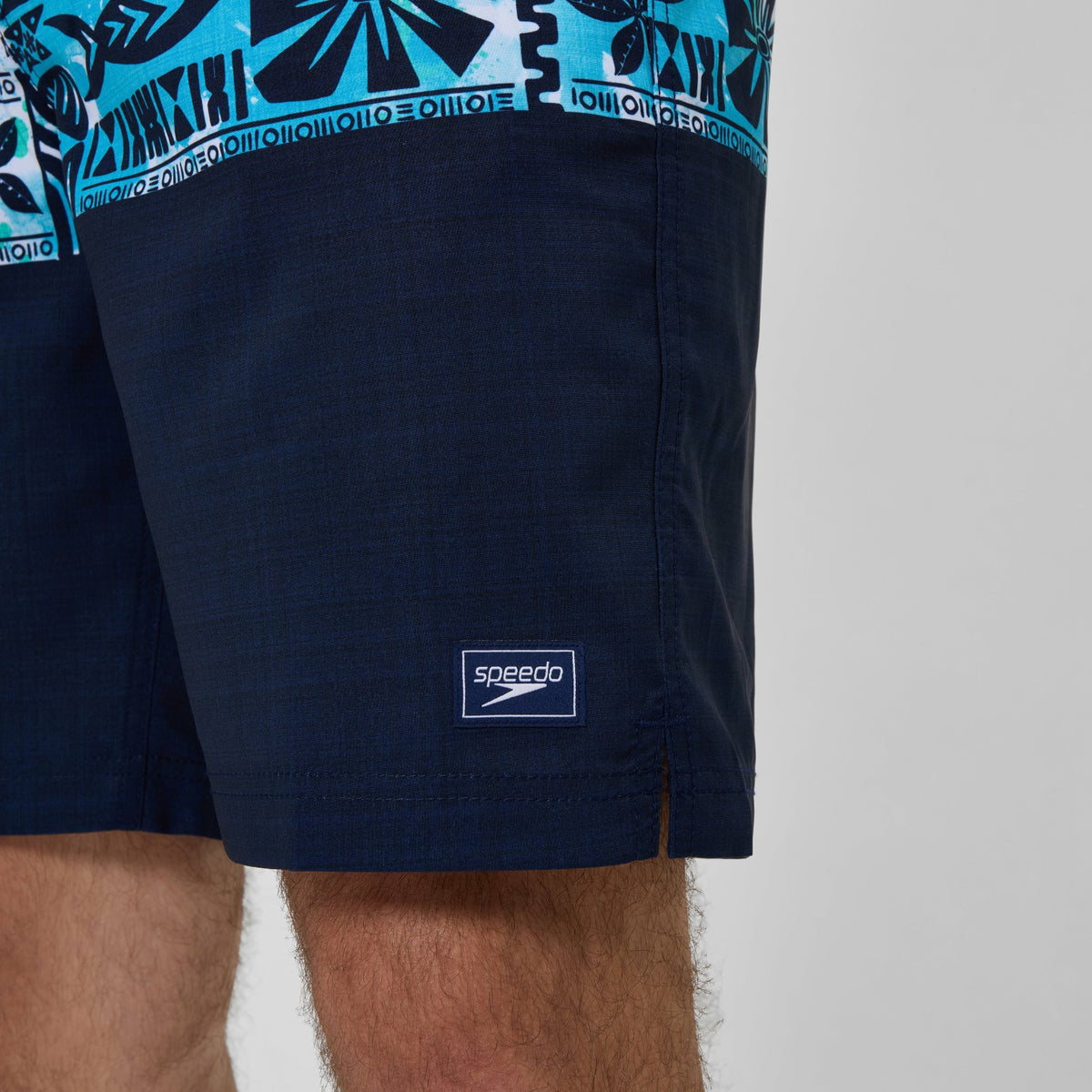 Printed Bondi Swim Shorts Navy/Blue | Speedo