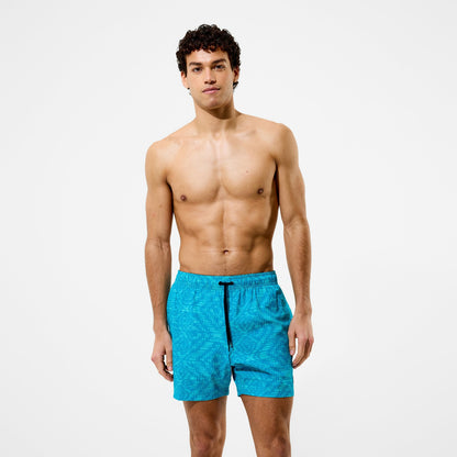 Redondo Edge Printed Swim Shorts Turquoise | Speedo