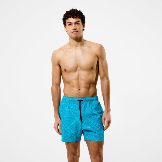 Redondo Edge Printed Swim Shorts Turquoise | Speedo