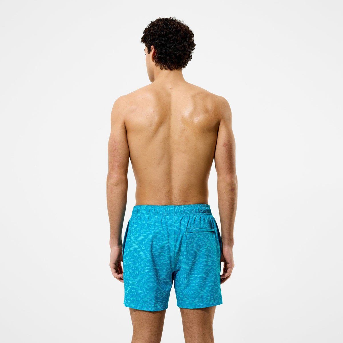 Redondo Edge Printed Swim Shorts Turquoise | Speedo