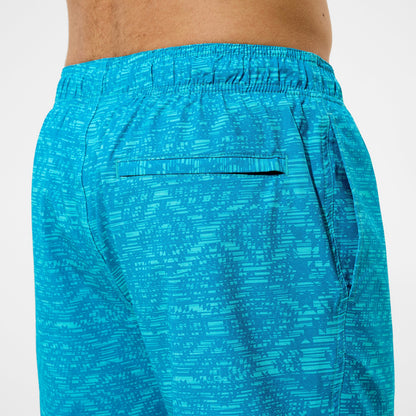 Redondo Edge Printed Swim Shorts Turquoise | Speedo