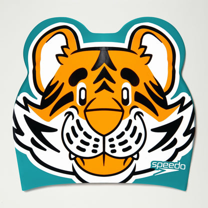 Infant Learn to Swim Aanadi Tiger Cub Cap Orange | Speedo