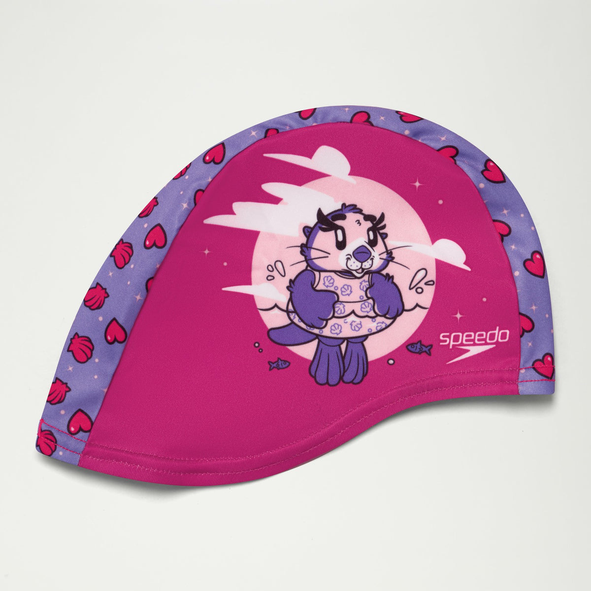 Infant Learn to Swim Aria Sea Otter Polyester Cap Pink | Speedo