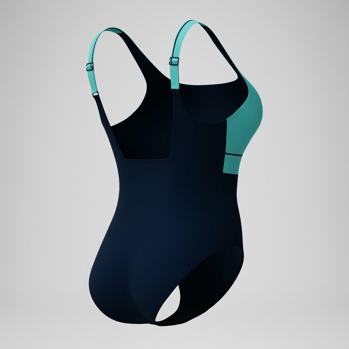 Shaping Contour Eclipse Swimsuit Navy/Turquoise | Speedo