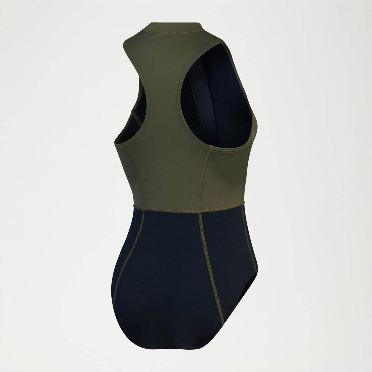 Sleeveless Thermal Swimsuit Black/Green | Speedo