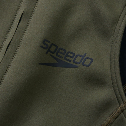 Sleeveless Thermal Swimsuit Black/Green | Speedo