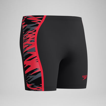 Hyperboom Splice Mid Jammer Black/Red | Speedo