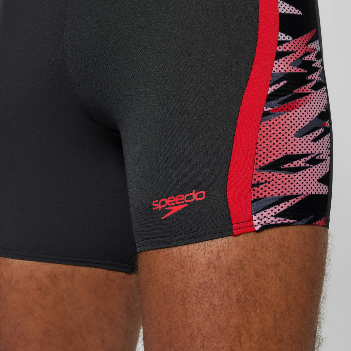 Hyperboom Splice Mid Jammer Black/Red | Speedo