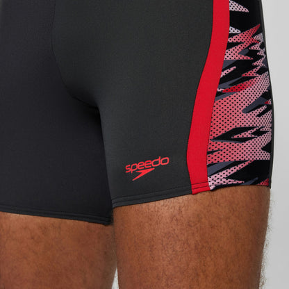 Hyperboom Splice Mid Jammer Black/Red | Speedo