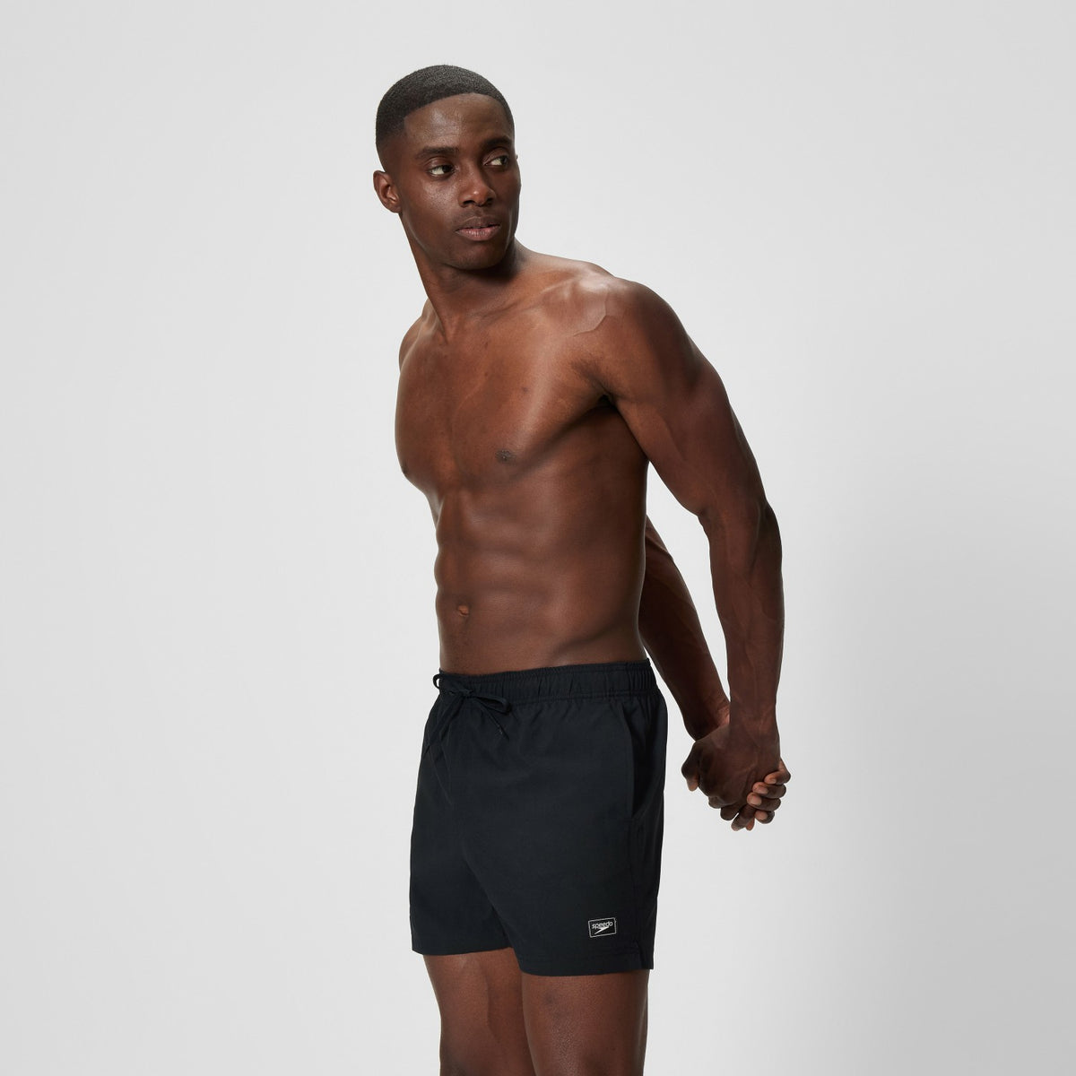 Classic Logo Swim Shorts Black | Speedo