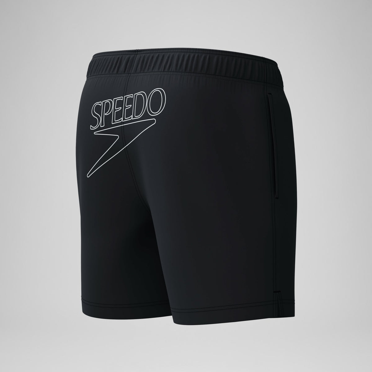 Classic Logo Swim Shorts Black | Speedo